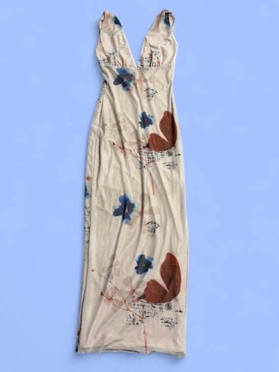 Tiger Mist Dresses & Skirts - Tiger Mist Floral Butterfly Maxi Dress